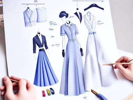 آموزش طراحی الگوی لباس زنانه